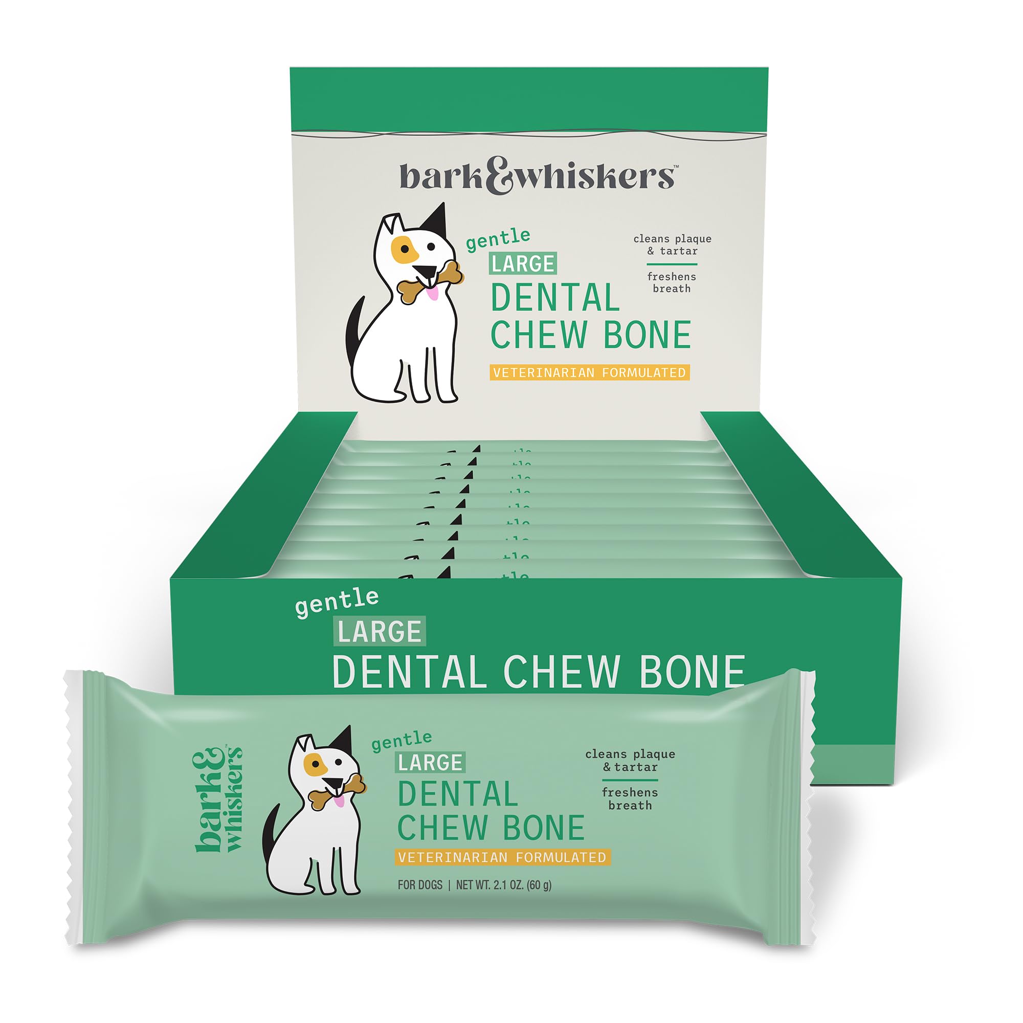 Foto 1 | Huesos Dentales Para Masticar Para Perros Dr. Mercola, 12 Huesos Grandes - Venta Internacional.