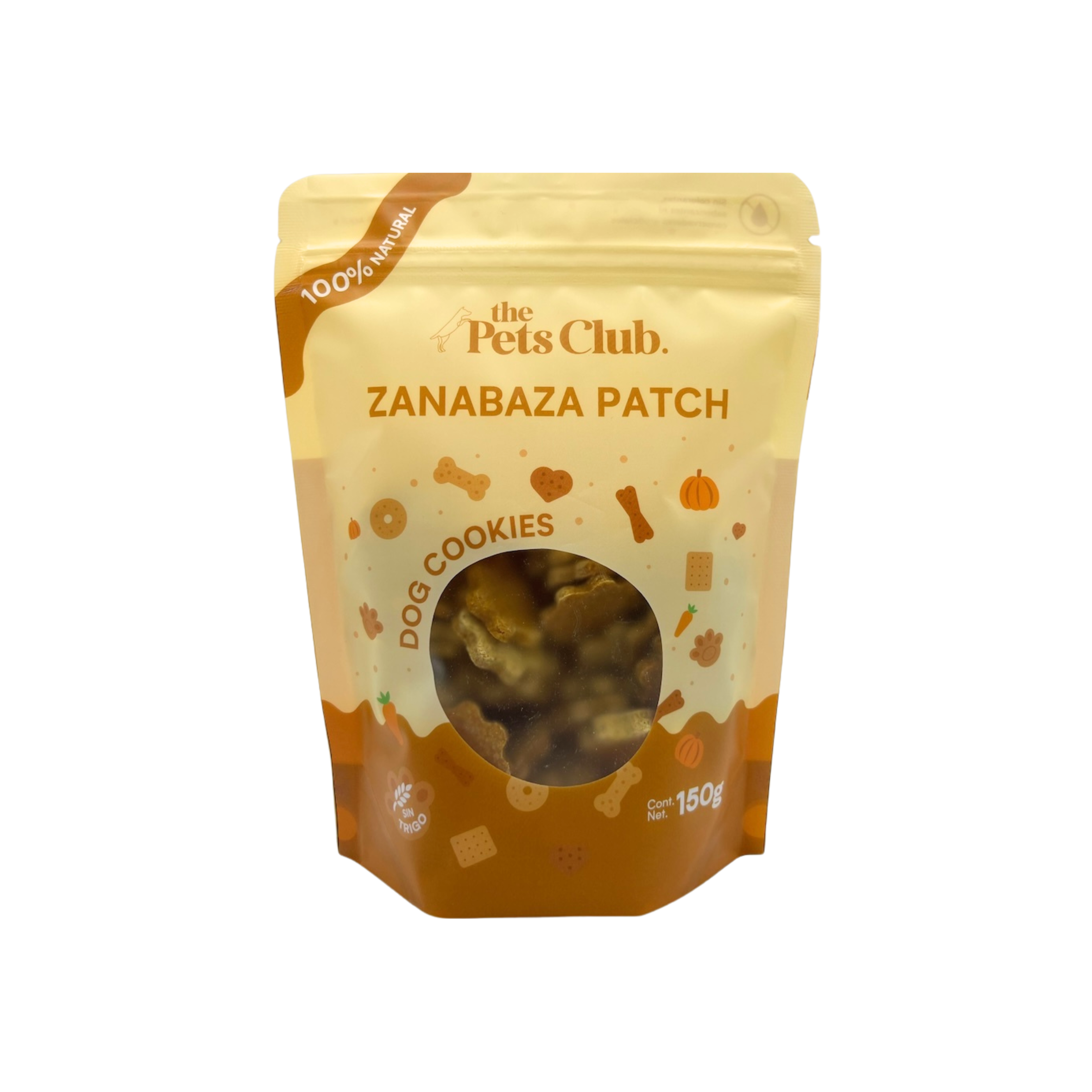 Foto 2 pulgar | Thepetsclub Galleta 100% Natural Para Perro 150g Zanabaza Patch Pack 12pz