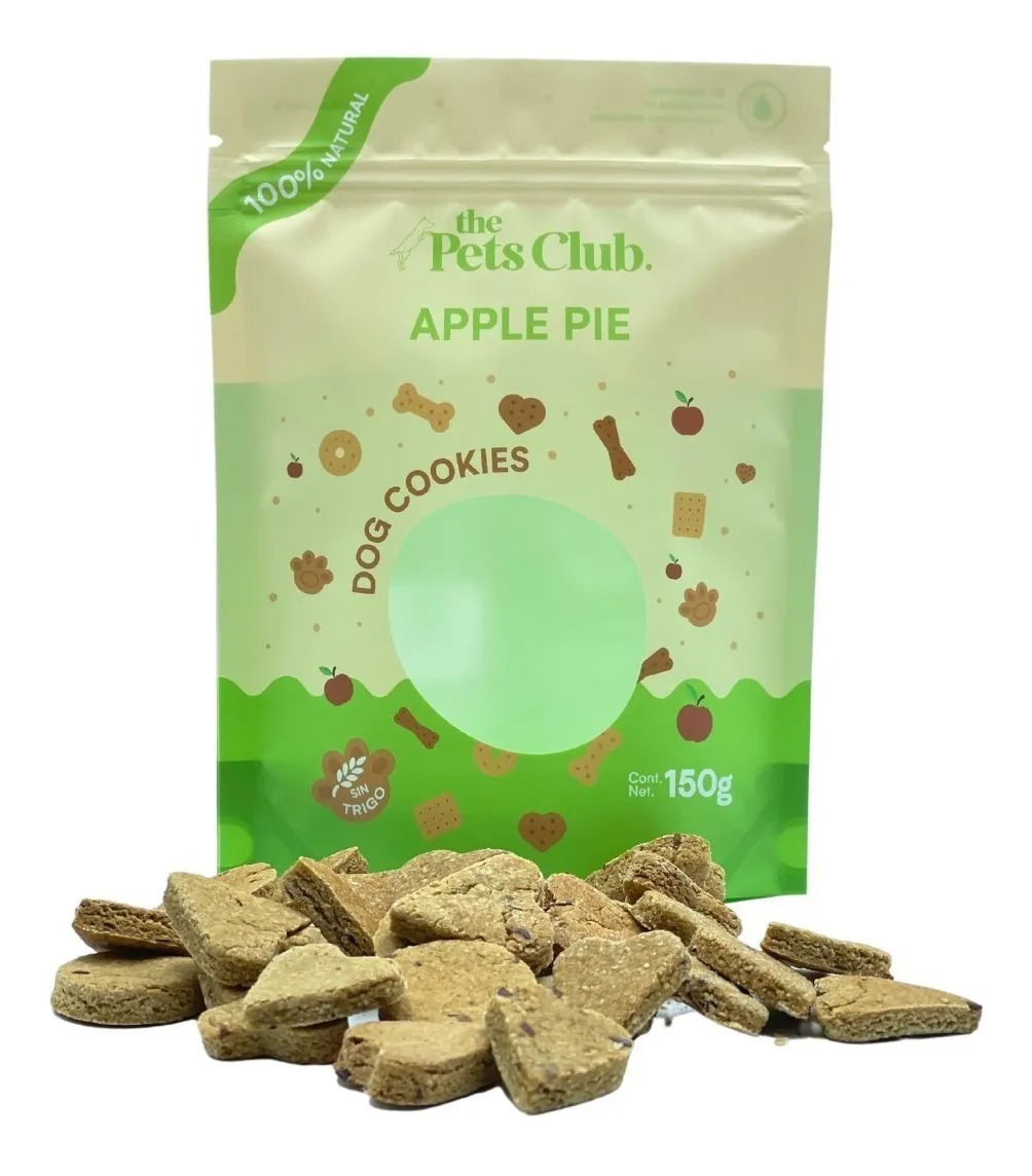 Foto 2 | The Pets Club Galletas 100% Natural Para Perro 150g Apple Pie Pzck 12pz