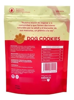 Foto 2 | The Pets Club Galleta 100% Natural Para Perro 150g Curcuma Banana Y Apple Pack 12pz