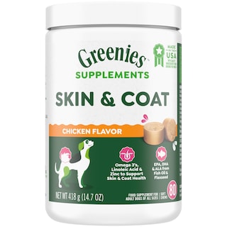 Foto 1 | Supplements Greenies Dog Skin & Coat Con Aceite De Pescado, 80 Cápsulas Masticables Blandas - Venta Internacional.