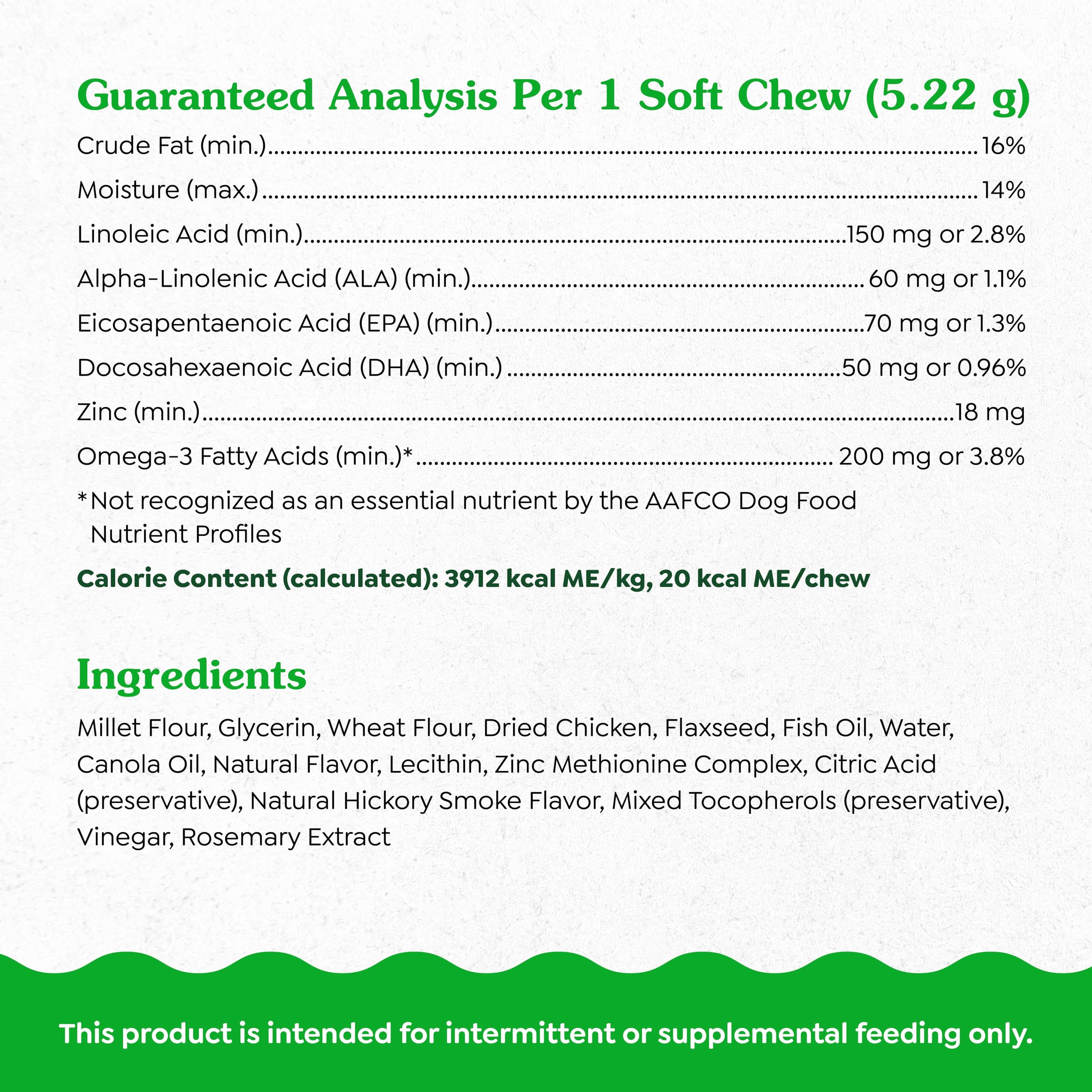 Foto 5 | Supplements Greenies Dog Skin & Coat Con Aceite De Pescado, 80 Cápsulas Masticables Blandas - Venta Internacional.