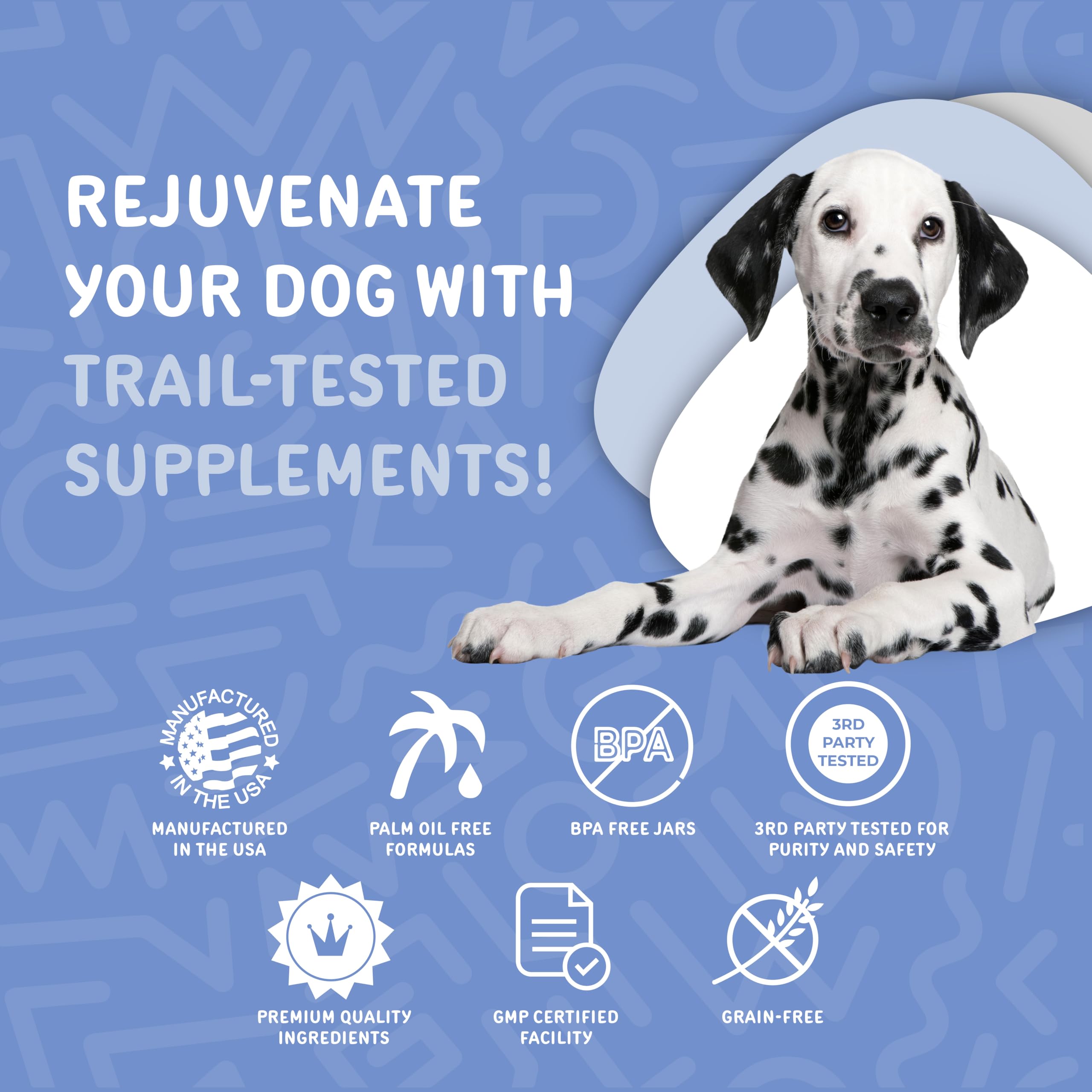 Foto 7 pulgar | Masticables Calmantes Waggedy Calm Con Melatonina Para Perros (60 Masticables) - Venta Internacional.