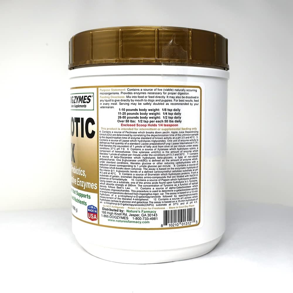 Foto 3 pulgar | Probiotic Dogzymes Probiotic Max 10 Mil Millones De Cfu Para Perros - Venta Internacional.