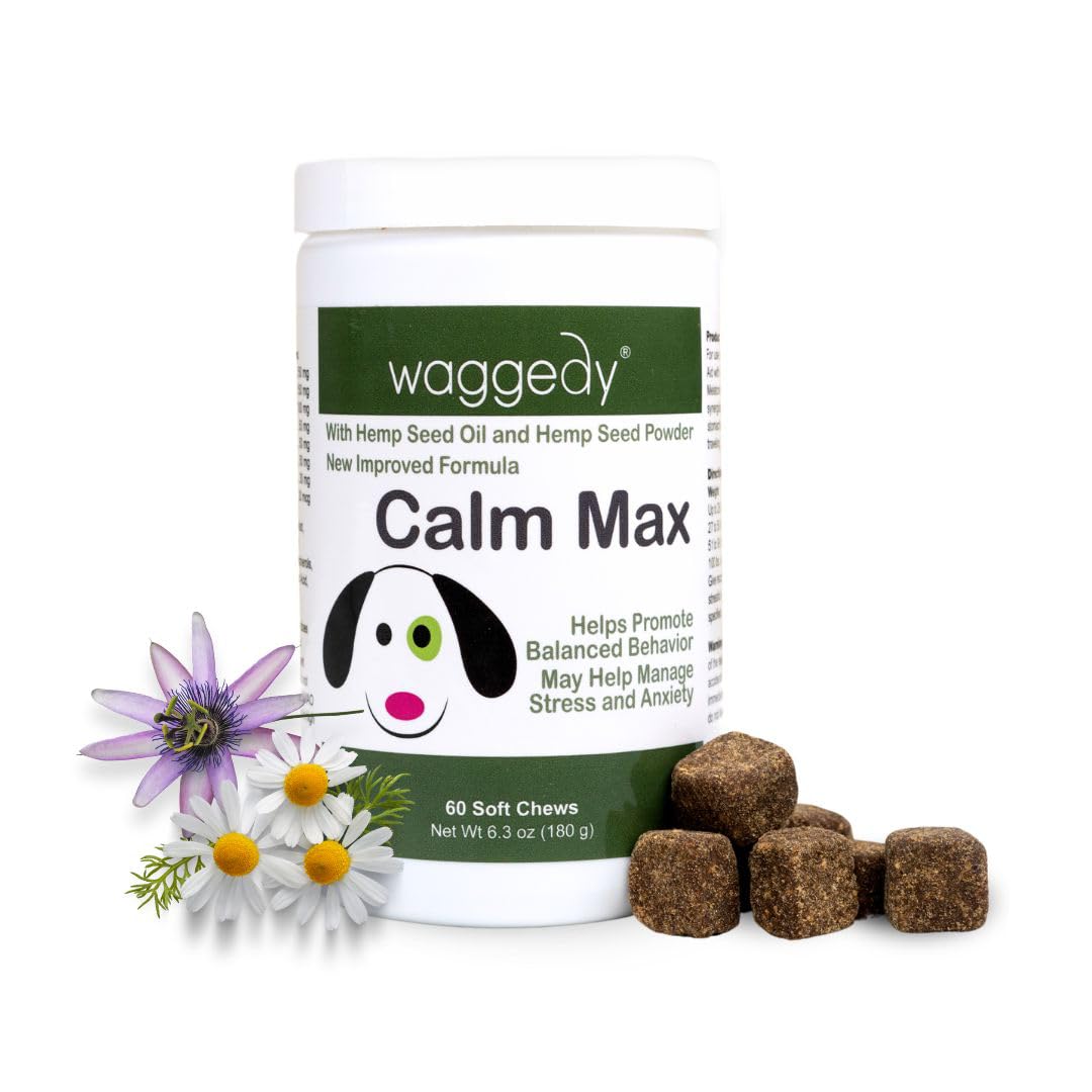 Foto 2 pulgar | Masticables Calmantes Para Perros Waggedy Calm Max Para Aliviar La Ansiedad, 60 Masticables - Venta Internacional.