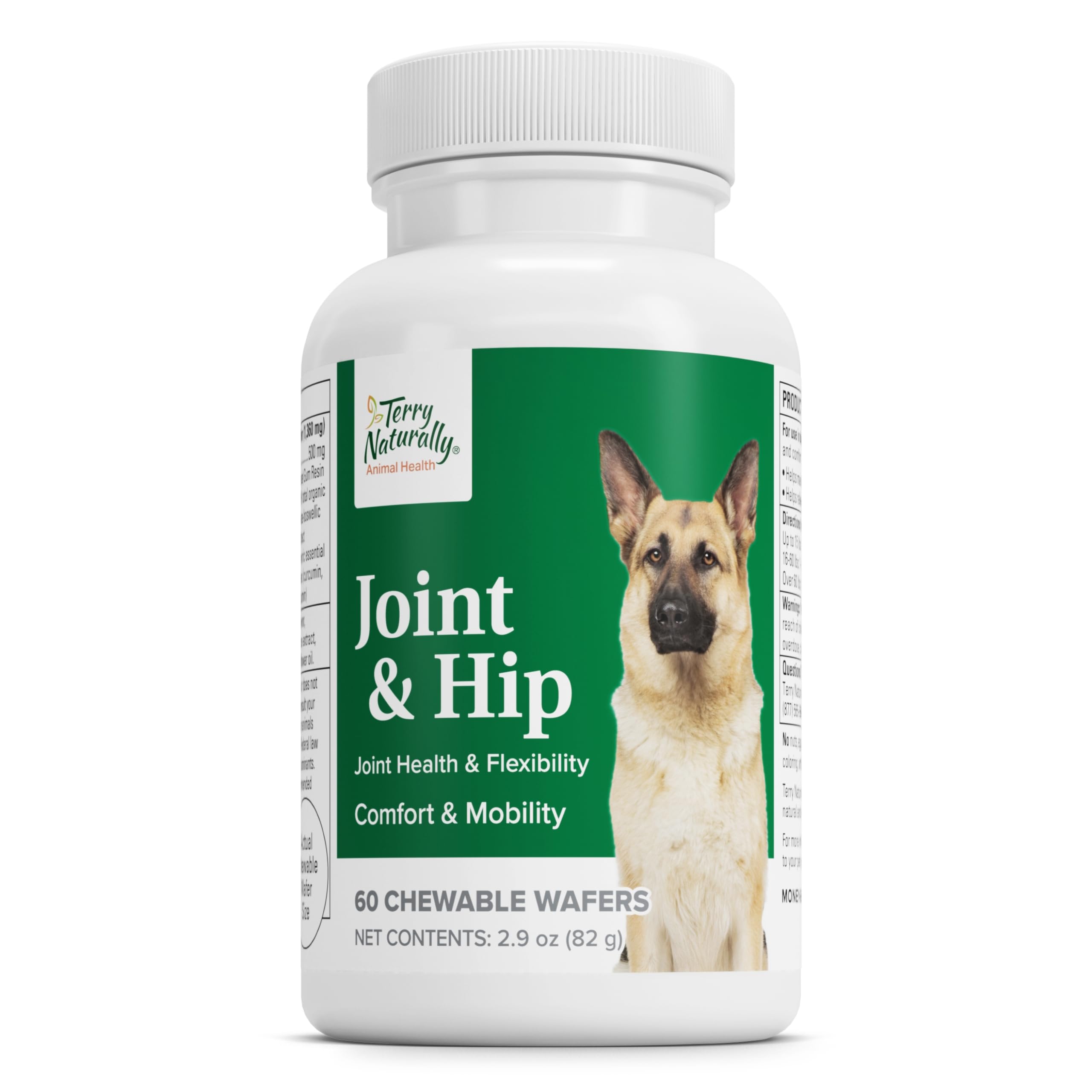 Foto 2 pulgar | Complementa Las 60 Obleas Masticables Terry Naturally Animal Health Para Articulaciones Y Caderas - Venta Internacional.