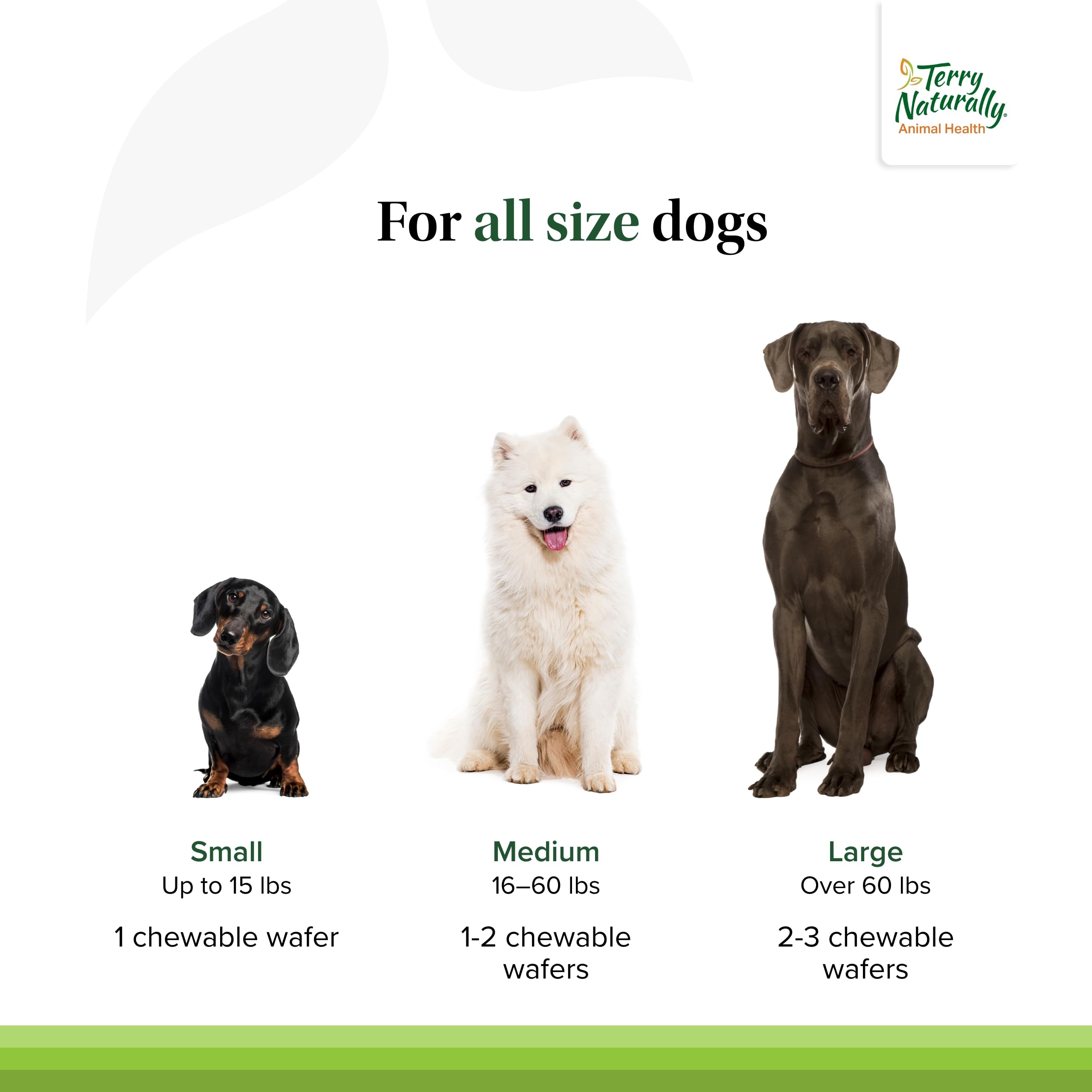 Foto 5 pulgar | Complementa Las 60 Obleas Masticables Terry Naturally Animal Health Para Articulaciones Y Caderas - Venta Internacional.
