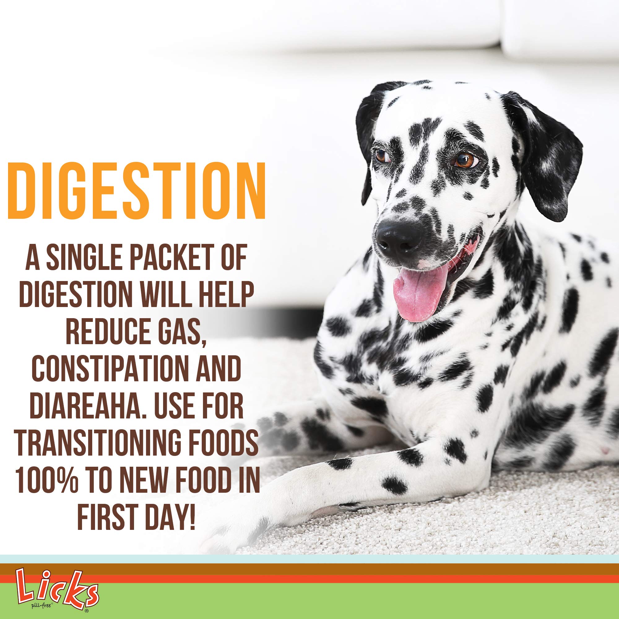 Foto 4 pulgar | Supplement Licks Digestion Para Perros Sin Pastillas, 30 Paquetes De Gel - Venta Internacional.