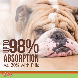 Foto 5 | Supplement Licks Digestion Para Perros Sin Pastillas, 30 Paquetes De Gel - Venta Internacional.