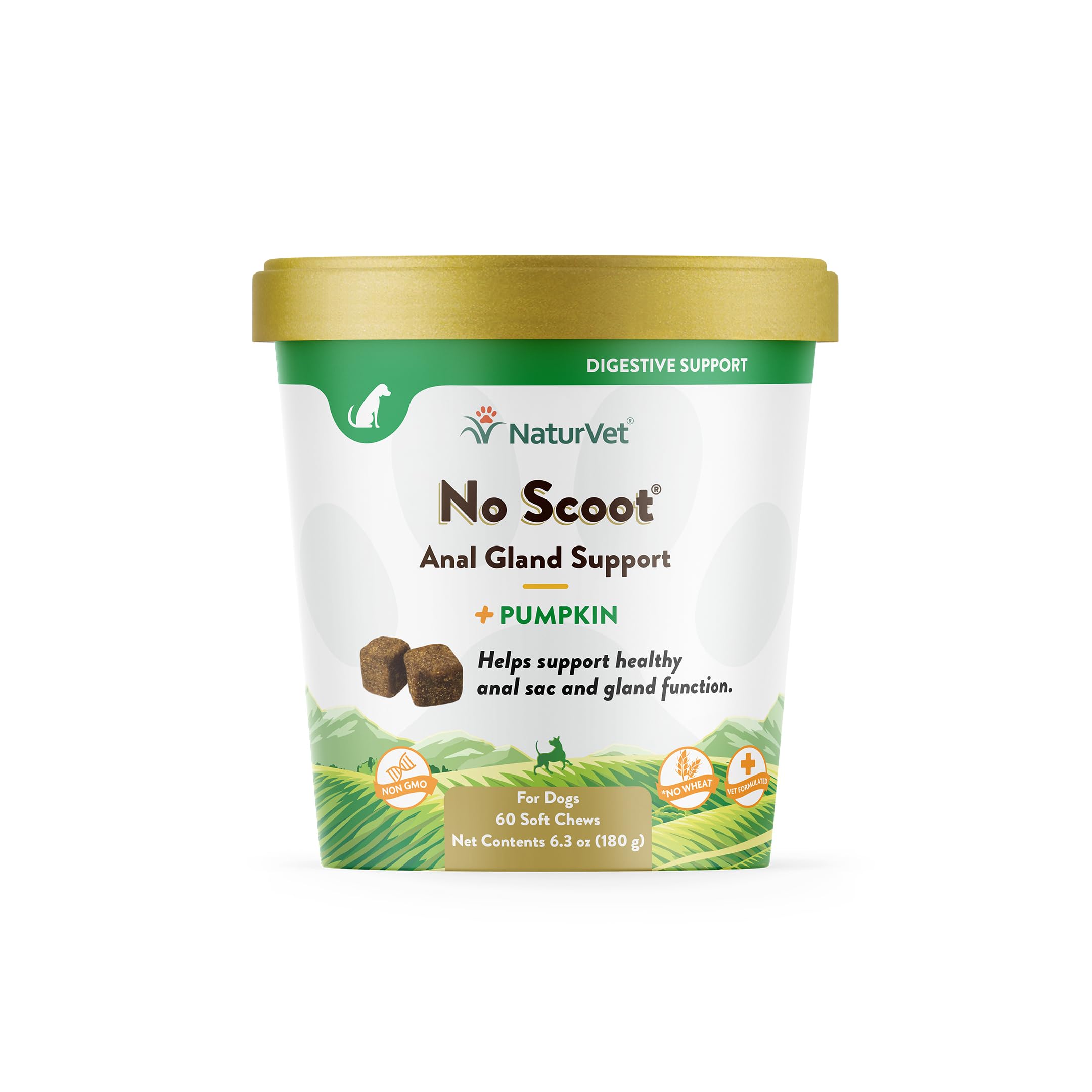 Foto 2 pulgar | Suplemento Naturvet No Scoot Para Perros, 60 Cápsulas Masticables Blandas - Venta Internacional.