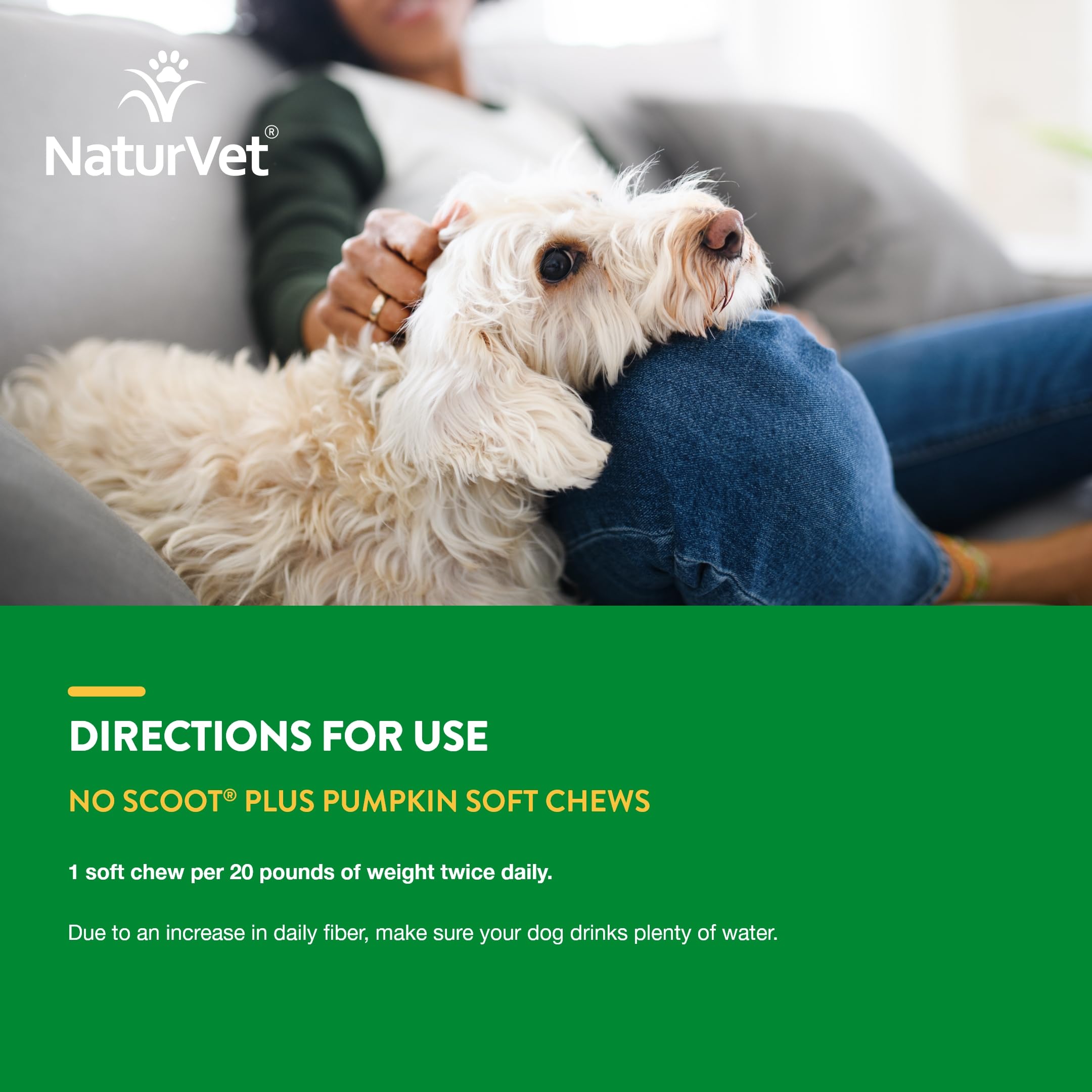 Foto 7 | Suplemento Naturvet No Scoot Para Perros, 60 Cápsulas Masticables Blandas - Venta Internacional.