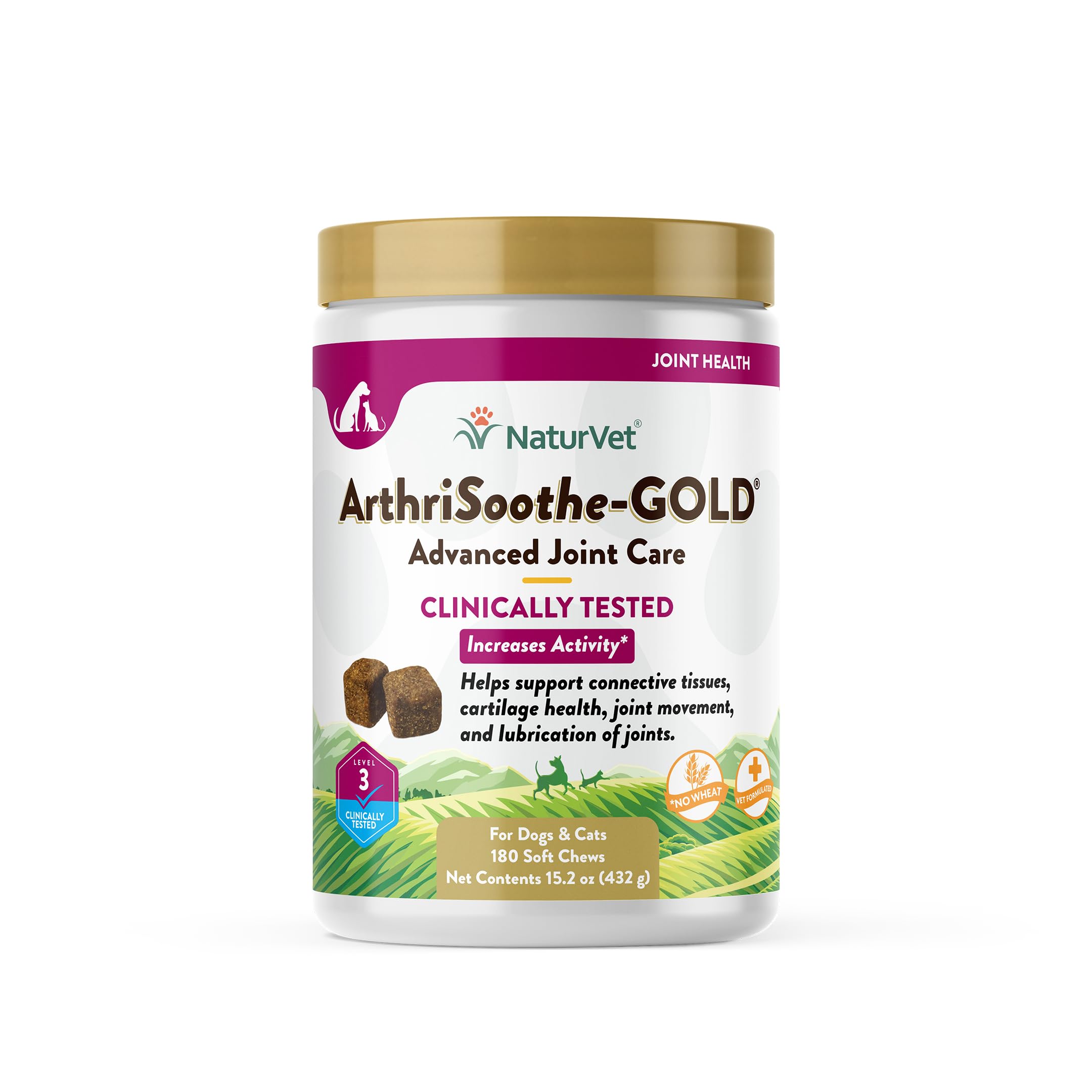 Foto 2 pulgar | Suplemento Para Perros Naturvet Arthrisoothe-gold Level 3 180 Ct - Venta Internacional.