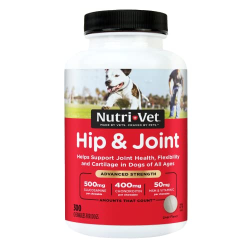 Foto 2 pulgar | Suplementos Nutri-vet Advanced Strength Hip & Joint Dog - Venta Internacional.