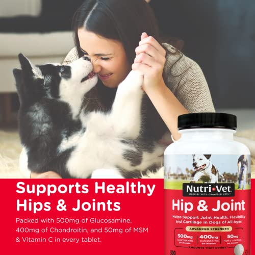 Foto 4 pulgar | Suplementos Nutri-vet Advanced Strength Hip & Joint Dog - Venta Internacional.