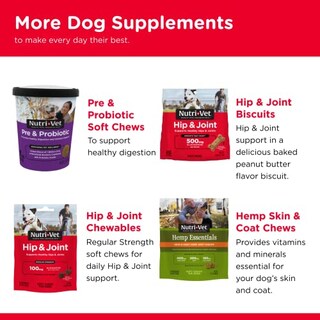 Foto 7 | Suplementos Nutri-vet Advanced Strength Hip & Joint Dog - Venta Internacional.