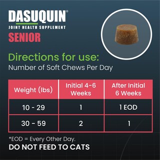 Foto 6 | Suplemento Para La Salud De Las Articulaciones Nutramax Dasuquin Para Perros Mayores - Venta Internacional.
