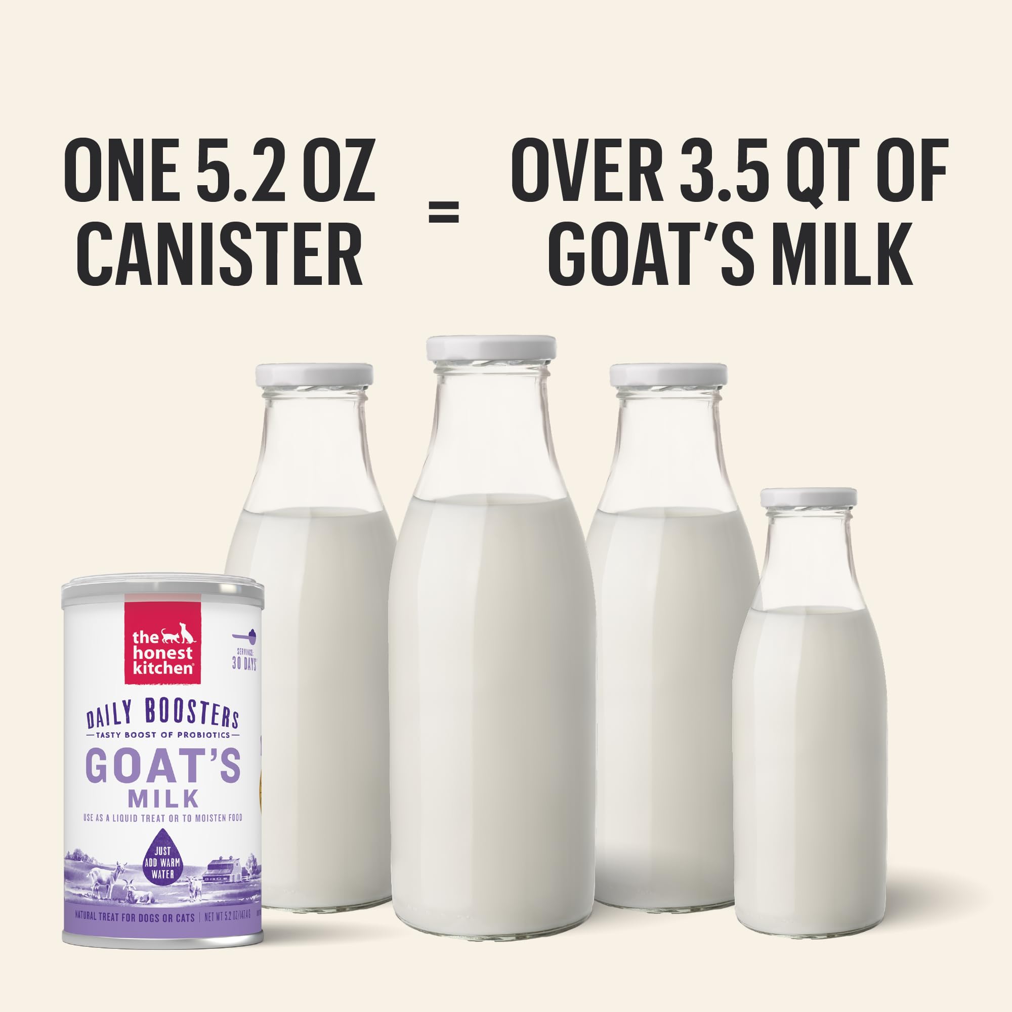 Foto 7 pulgar | Leche De Cabra Para Perros Y Gatos The Honest Kitchen 150 Ml - Venta Internacional.
