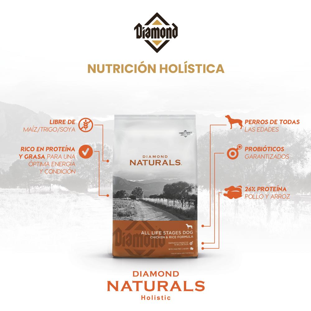Foto 4 | Diamondnaturals Chiken & Rice Formula 18.14 Kg