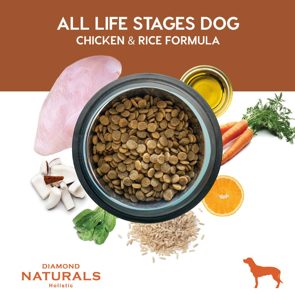 Foto 6 pulgar | Diamondnaturals Chiken & Rice Formula 18.14 Kg