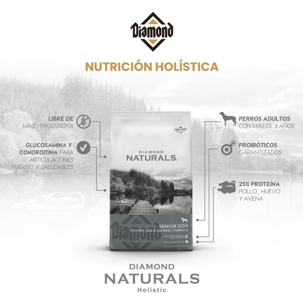Foto 5 pulgar | Diamondnaturals Chicken Egg & Oatmeal Formula 2.72 Kg