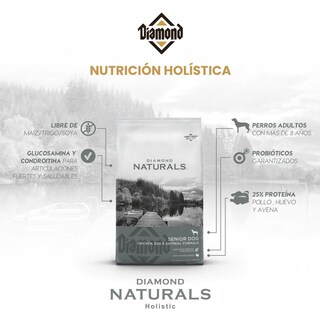 Foto 4 | Diamondnaturals Chicken Egg & Oatmeal Formula 2.72 Kg