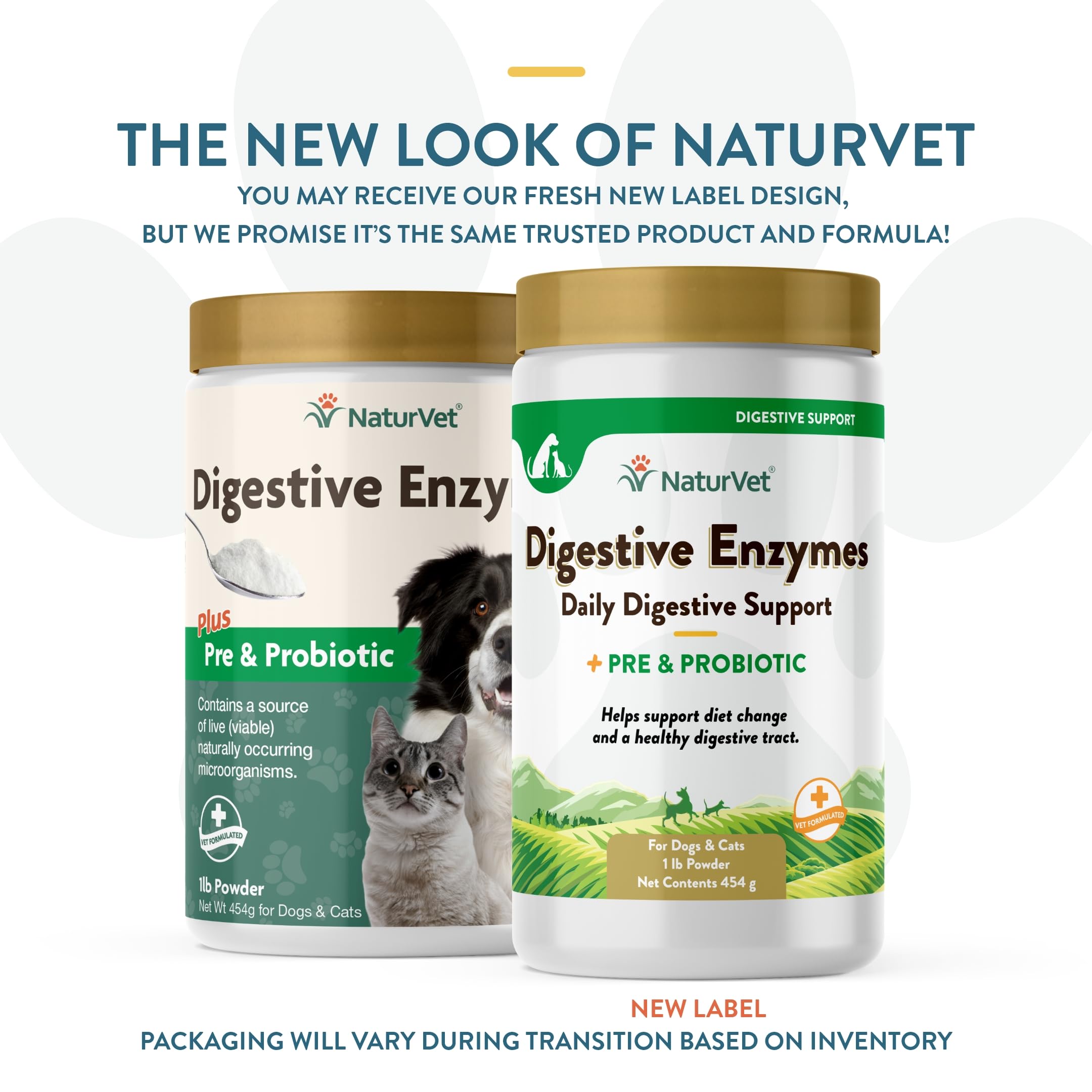 Foto 3 pulgar | Enzimas Digestivas Naturvet Plus Probióticos Y Prebióticos 454 G - Venta Internacional.