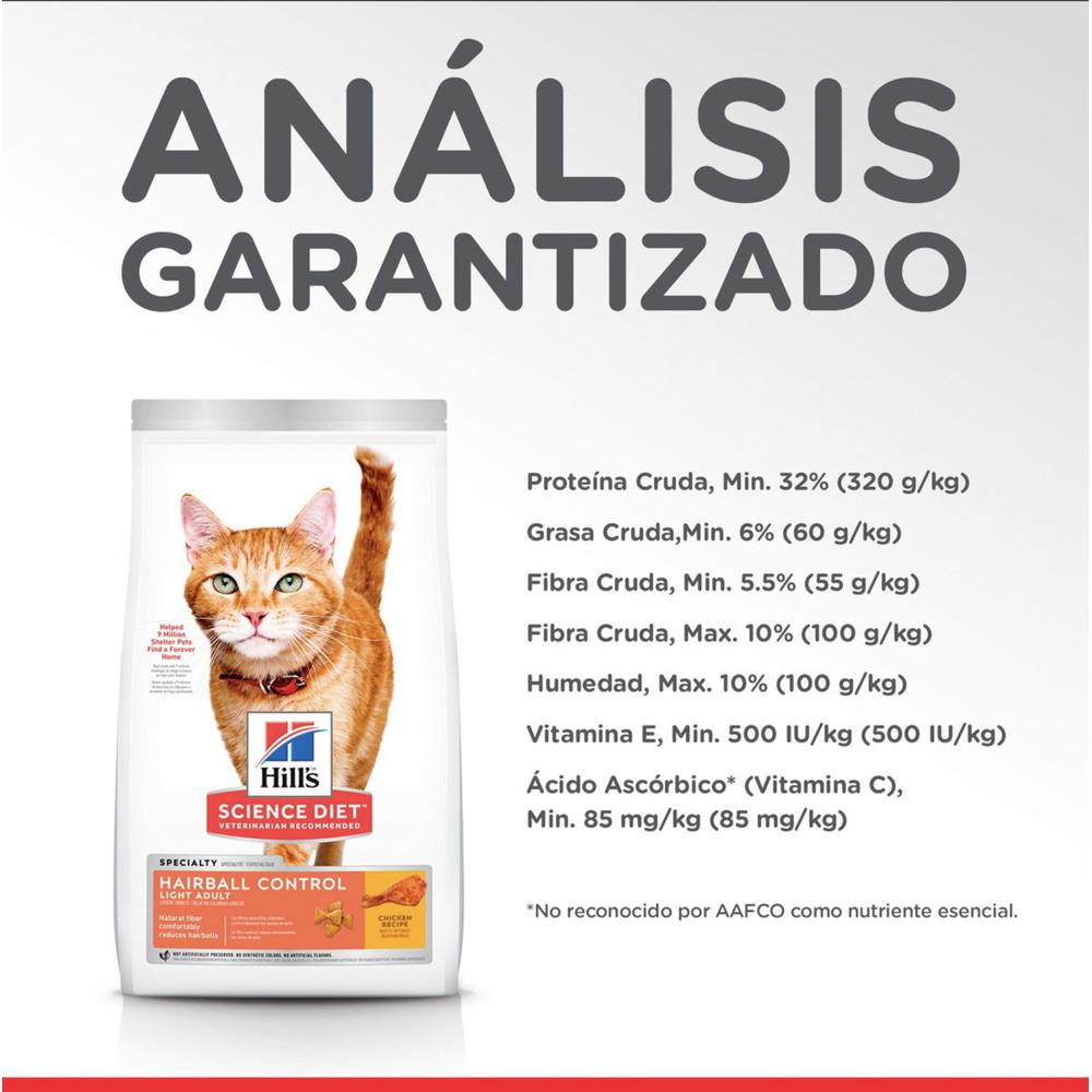 Foto 6 pulgar | Hill's Felino Hairball 3.2 Kg 1 Unid X Caja