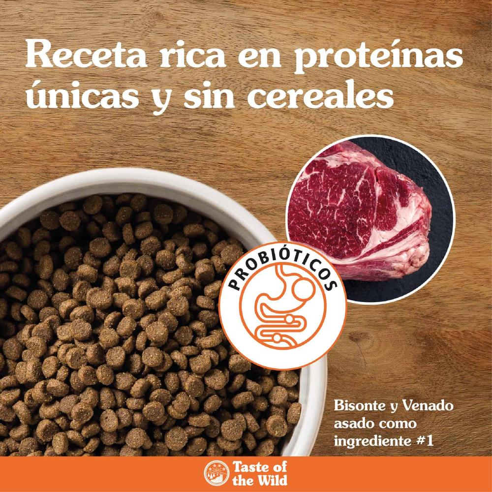 Foto 5 | Taste Of The Wild Bisonte Y Venado Asado 2.28 Kg