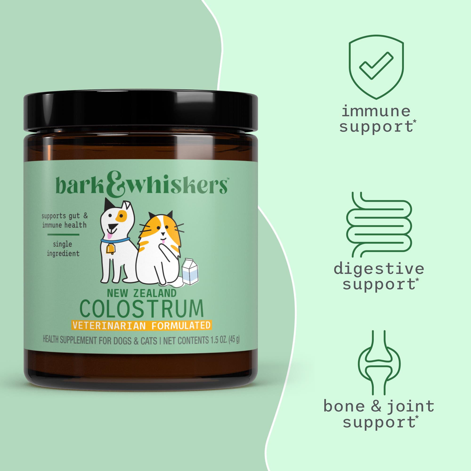 Foto 5 | Suplemento Dr. Mercola Bark & Whiskers New Zealand Colostrum - Venta Internacional.
