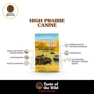 Foto 2 | Taste Of The Wild Bisonte Y Venado Asado 6.3 Kg