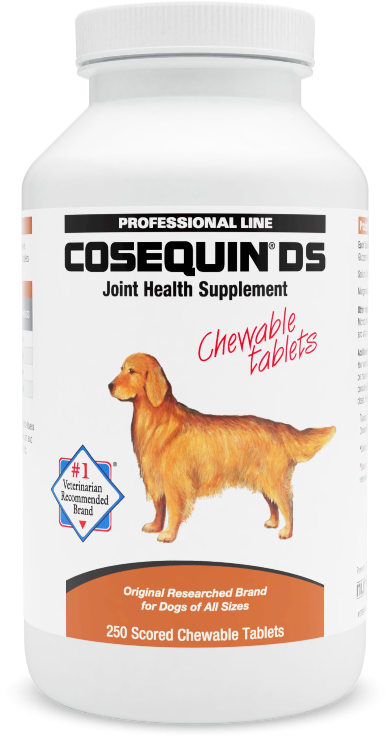 Foto 2 pulgar | Suplemento Para La Salud De Las Articulaciones Nutramax Cosequin Ds Para Perros  250 Comprimidos - Venta Internacional.