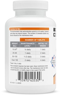 Foto 3 | Suplemento Para La Salud De Las Articulaciones Nutramax Cosequin Ds Para Perros 250 Comprimidos - Venta Internacional.