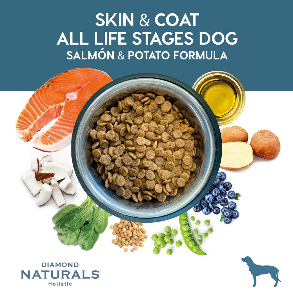 Foto 6 pulgar | Alimento para Perro Diamondnaturals Salmon & Potato Formula 13.58 Kg