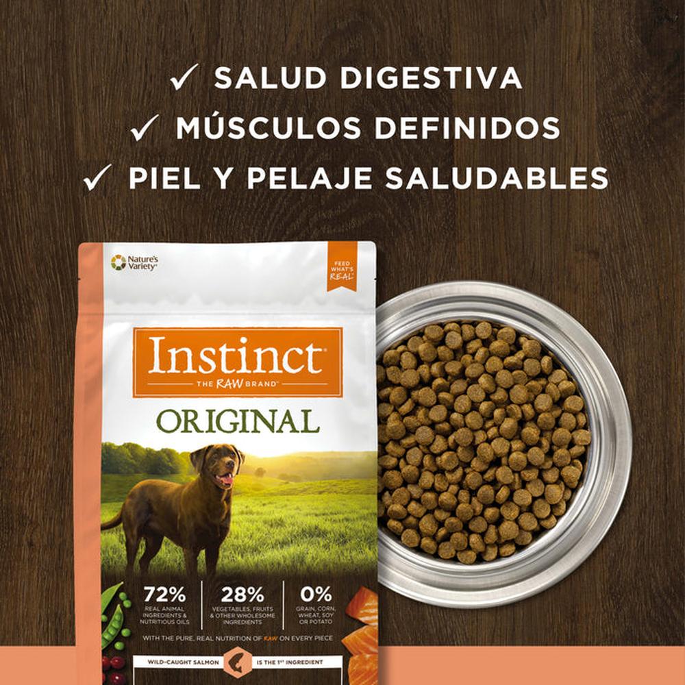 Foto 7 pulgar | Croquetas Para Perro Instinct Salmón 1.8 Kg