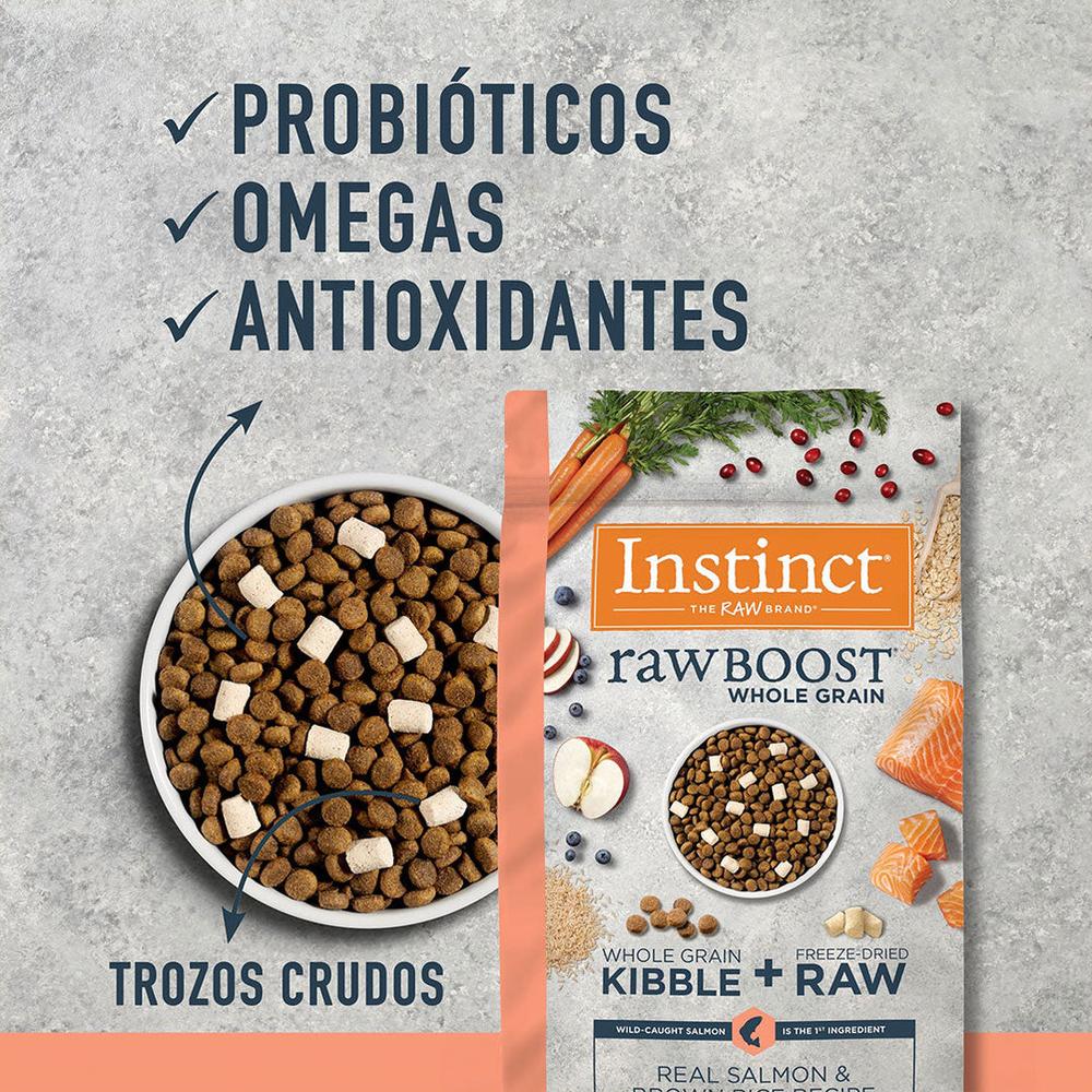 Foto 7 pulgar | Croquetas Para Perro Instinct Raw Boost Salmón 2 Kg