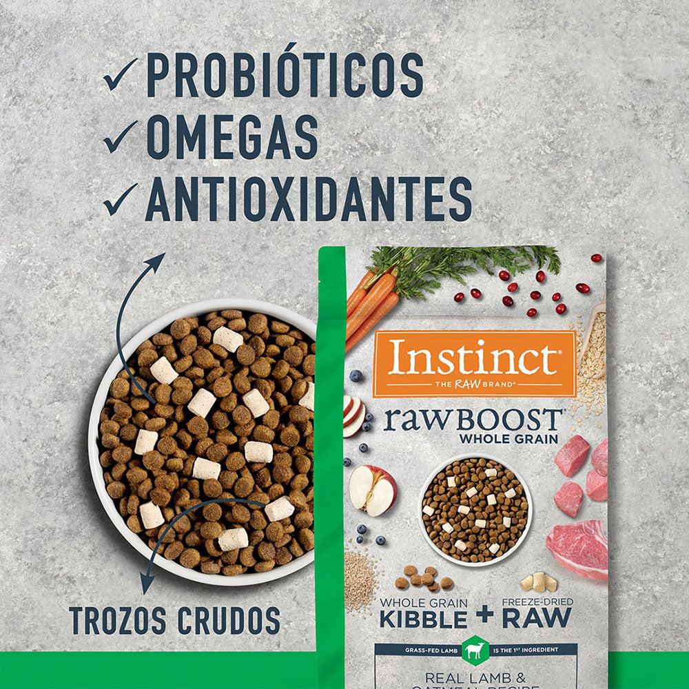 Foto 7 pulgar | Croquetas Para Perro Instinct Raw Boost Cordero 2 Kg