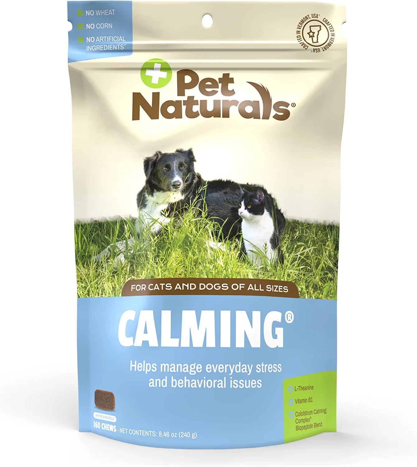 Foto 2 pulgar | Masticables Calming Chews Pet Naturals Para Perros Thunder Quiet 160 - Venta Internacional.