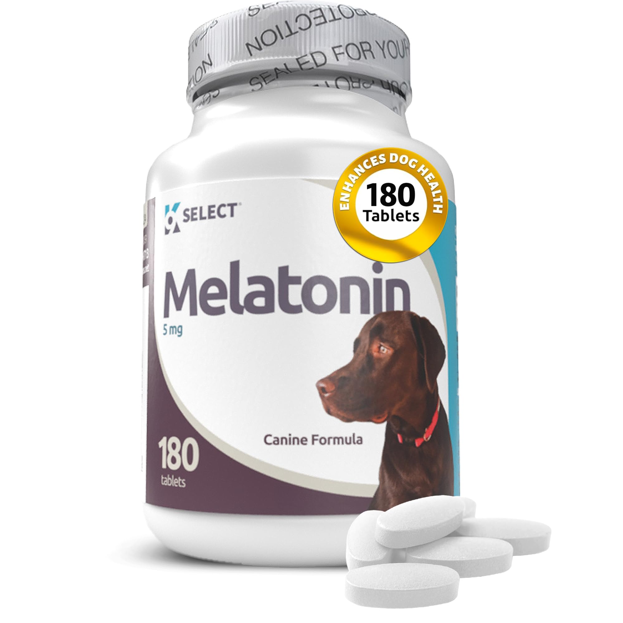 Foto 1 | Suplemento K9 Select Melatonin 5 Mg Para Perros Grandes 180 Comprimidos - Venta Internacional.