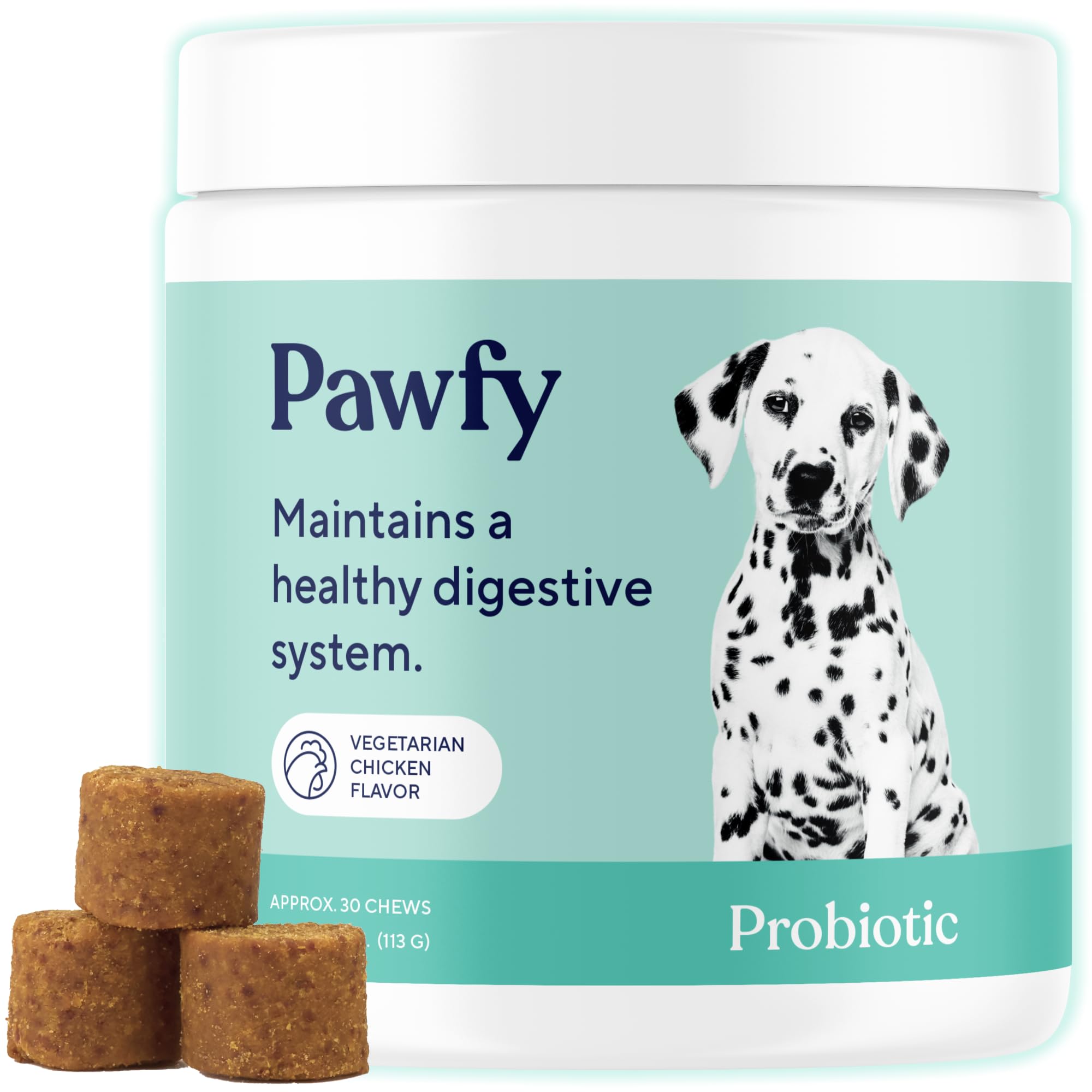 Foto 2 pulgar | Masticables Probióticos Pawfy Para Perros  Salud Digestiva  30 Masticables - Venta Internacional.