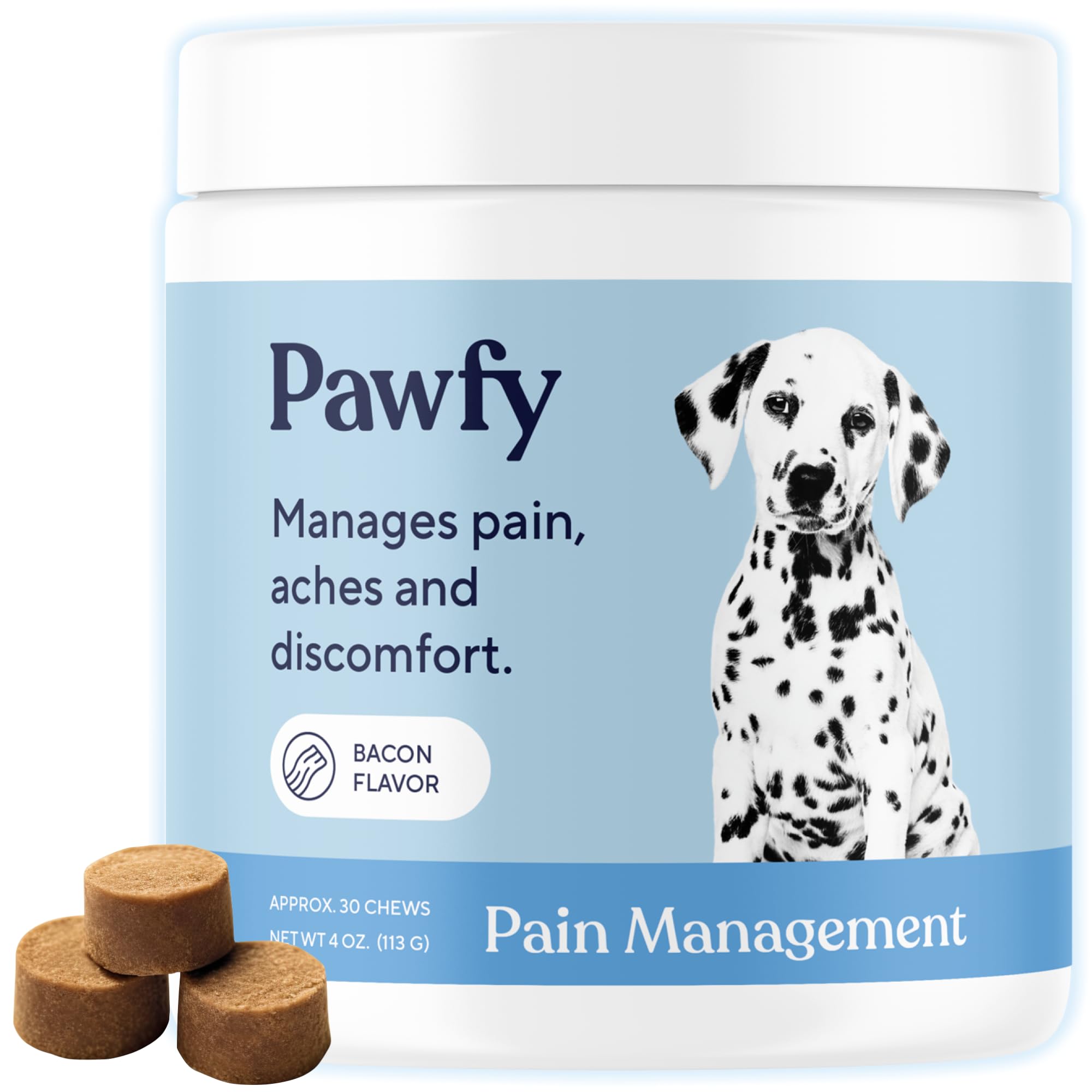 Foto 1 | Suplemento Antiinflamatorio Pawfy Dog Pawfy Pain Relief 30 Masticables - Venta Internacional.