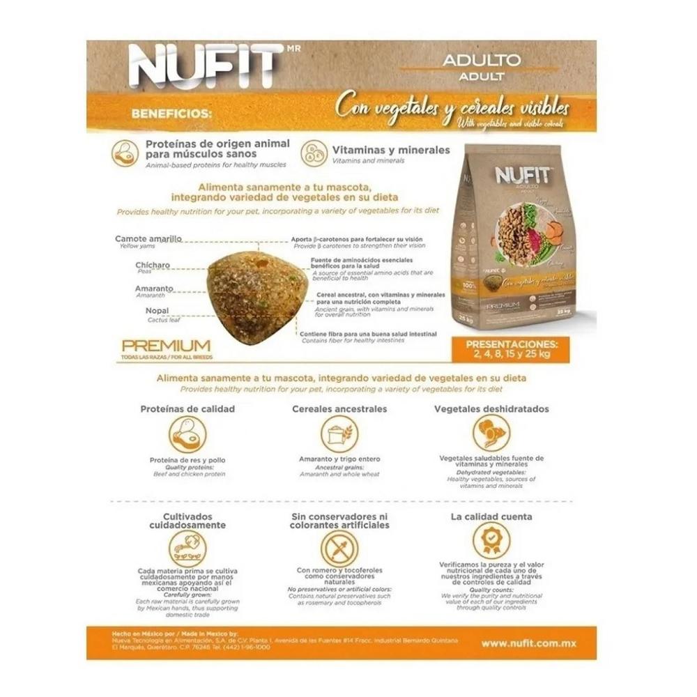 Foto 3 pulgar | Nufit Adulto Nfv 15kg