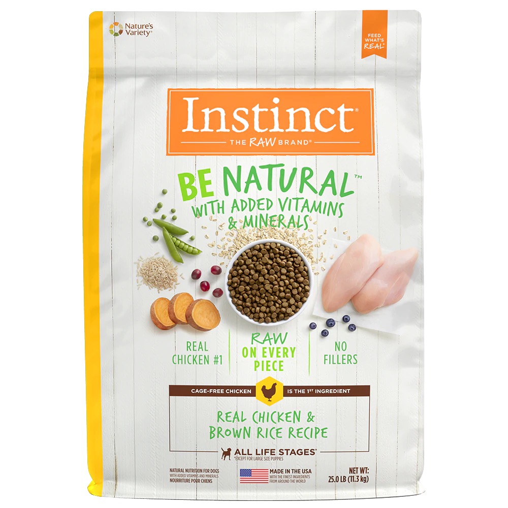 Instinct Be Natural Alimento Para Perro Con Carne De Pollo 11.3 Kg.