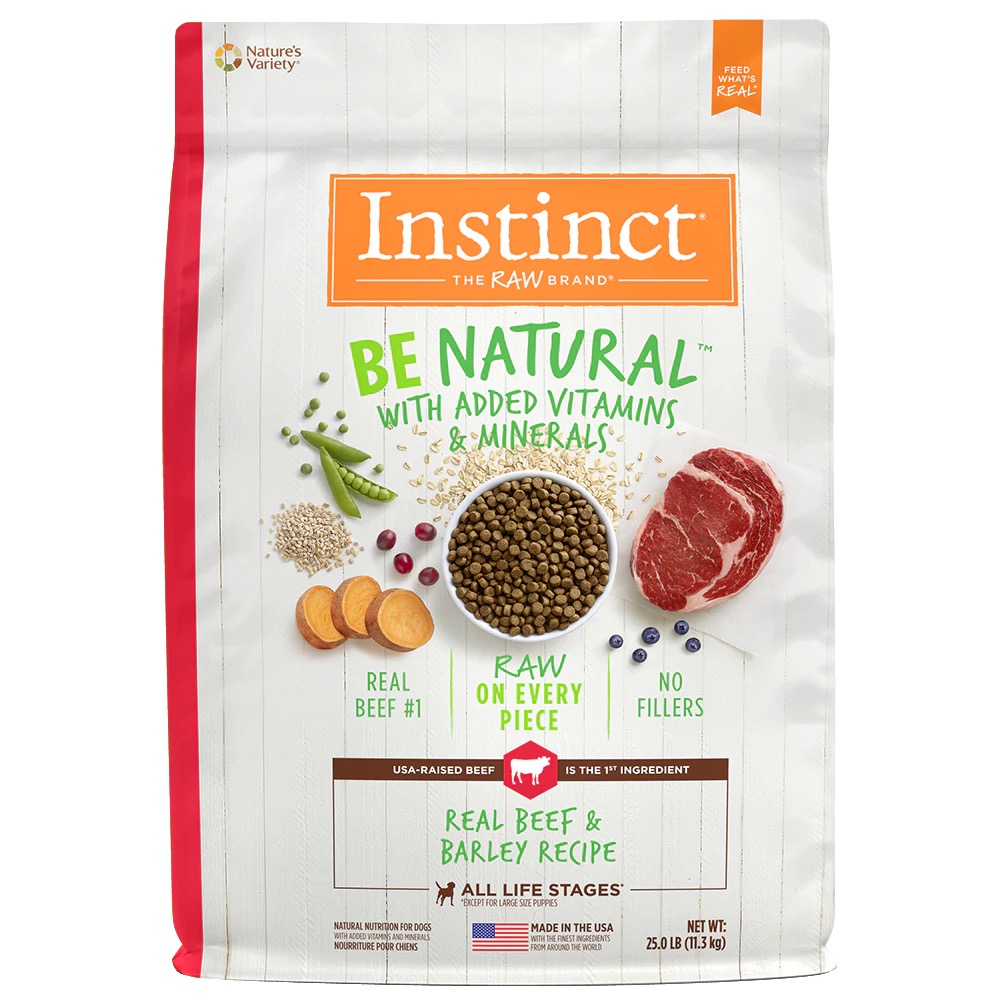 Foto 2 pulgar | Instinct Be Natural Alimento Para Perro Con Carne De Res  11.3 Kg.