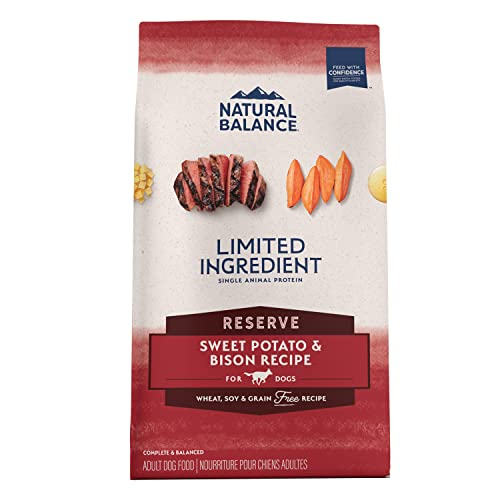 Alimento Para Perros Natural Balance Con Ingredientes Limitados, Batata Y B - Venta Internacional.