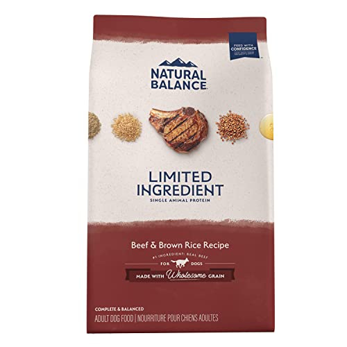 Alimento Para Perros Natural Balance Con Ingredientes Limitados, Carne Dietética, 1,8 Kg - Venta Internacional.