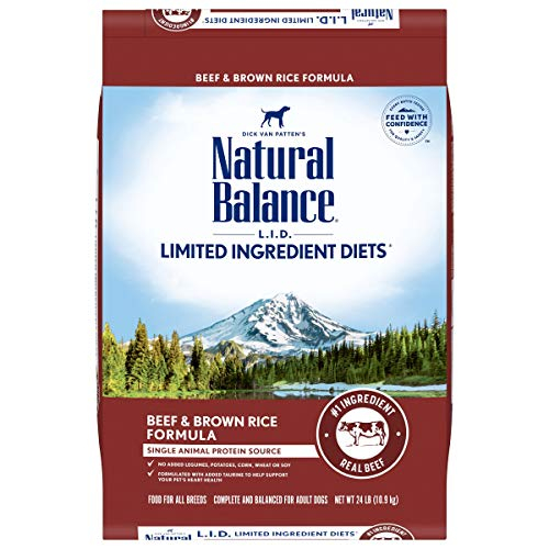 Alimento Para Perros Natural Balance Con Ingredientes Limitados, Carne Dietética, 11 Kg - Venta Internacional.