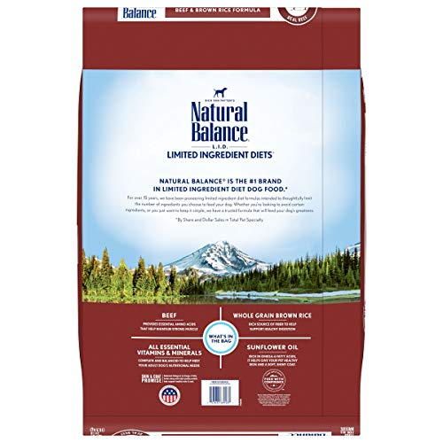 Foto 4 pulgar | Alimento Para Perros Natural Balance Con Ingredientes Limitados, Carne Dietética, 11 Kg - Venta Internacional.