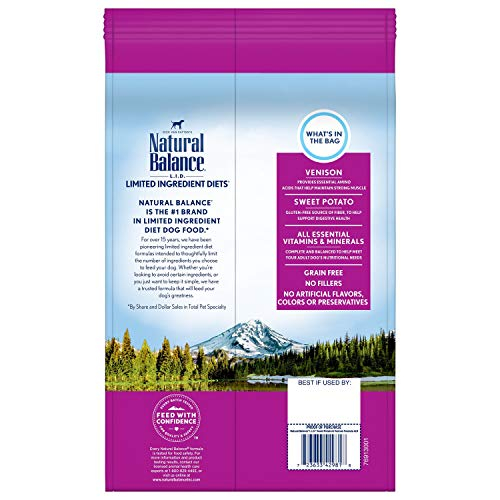 Foto 4 pulgar | Alimento Para Perros Natural Balance Limited Ingredient Diet 1.8 Kg - Venta Internacional.