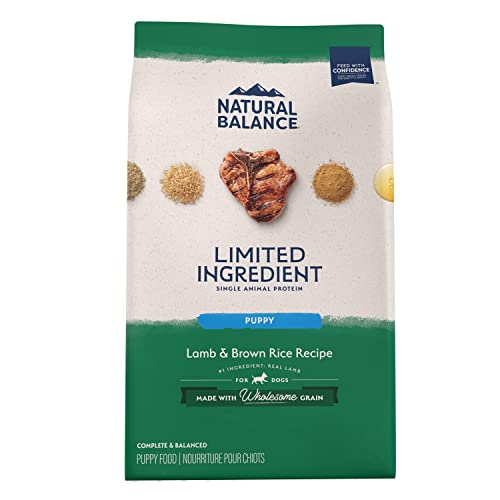 Alimento Seco Para Perros Natural Balance Limited Con Cordero Y Arroz, 1,8 Kg - Venta Internacional.