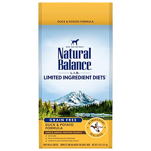 Alimento Seco Para Perros Natural Balance Limited Para Pato Y Patata, 1,8 Kg - Venta Internacional.